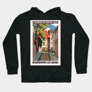 Bourbonne-les-Bains Vintage Poster 1930 Hoodie